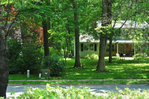 Chegando à casa da Anita e do Larry em Princeton Junction, em New Jersey - EUA